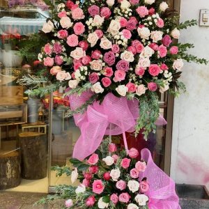 Lẵng hoa đẹp GH - 09